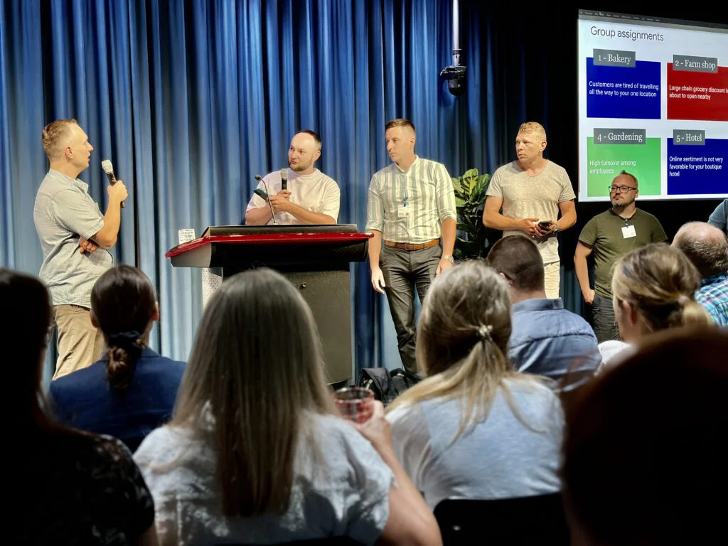 Präsentation bei der imt Business School
