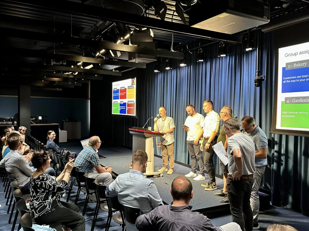 Besuch bei Google